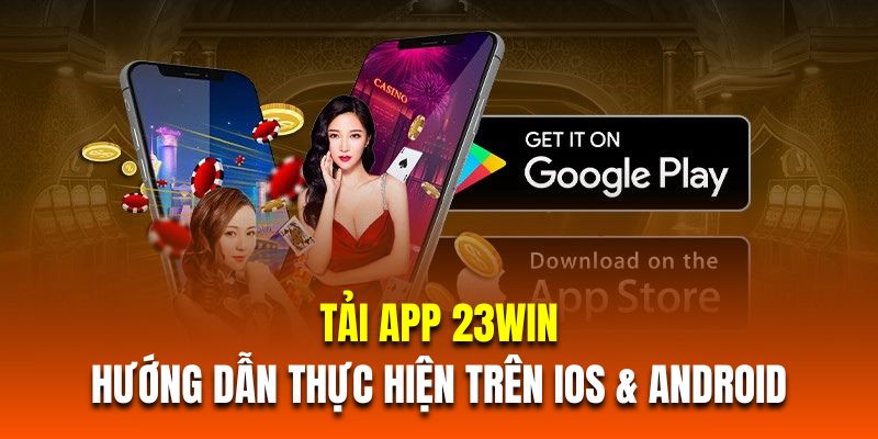 ảnh đại diện tải app 23win