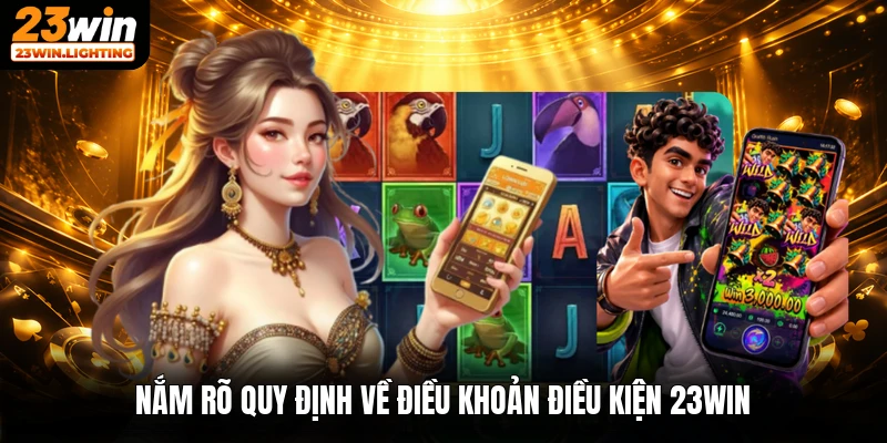 Nắm rõ quy định về điều khoản điều kiện 23win