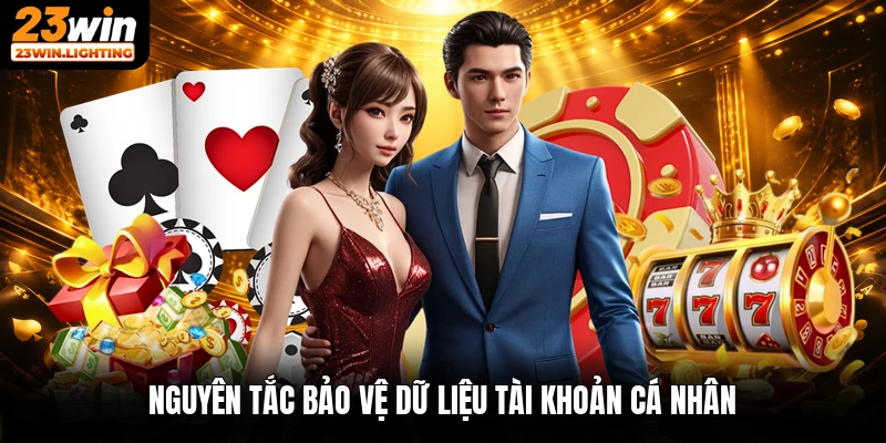 Nguyên tắc bảo vệ dữ liệu tài khoản cá nhân